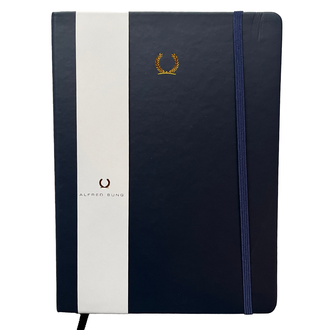 ALFRED SUNG CLASSIC NOTEBOOK - DARK BLUE