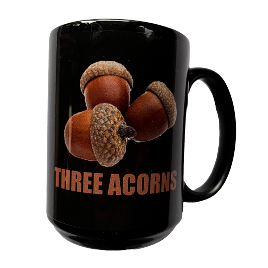 Three Acorns Coffee Mug