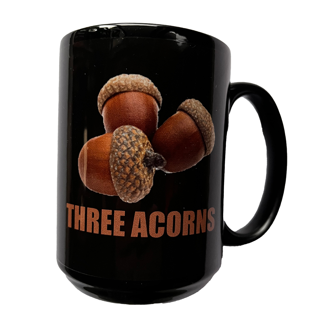 Three Acorns Coffee Mug